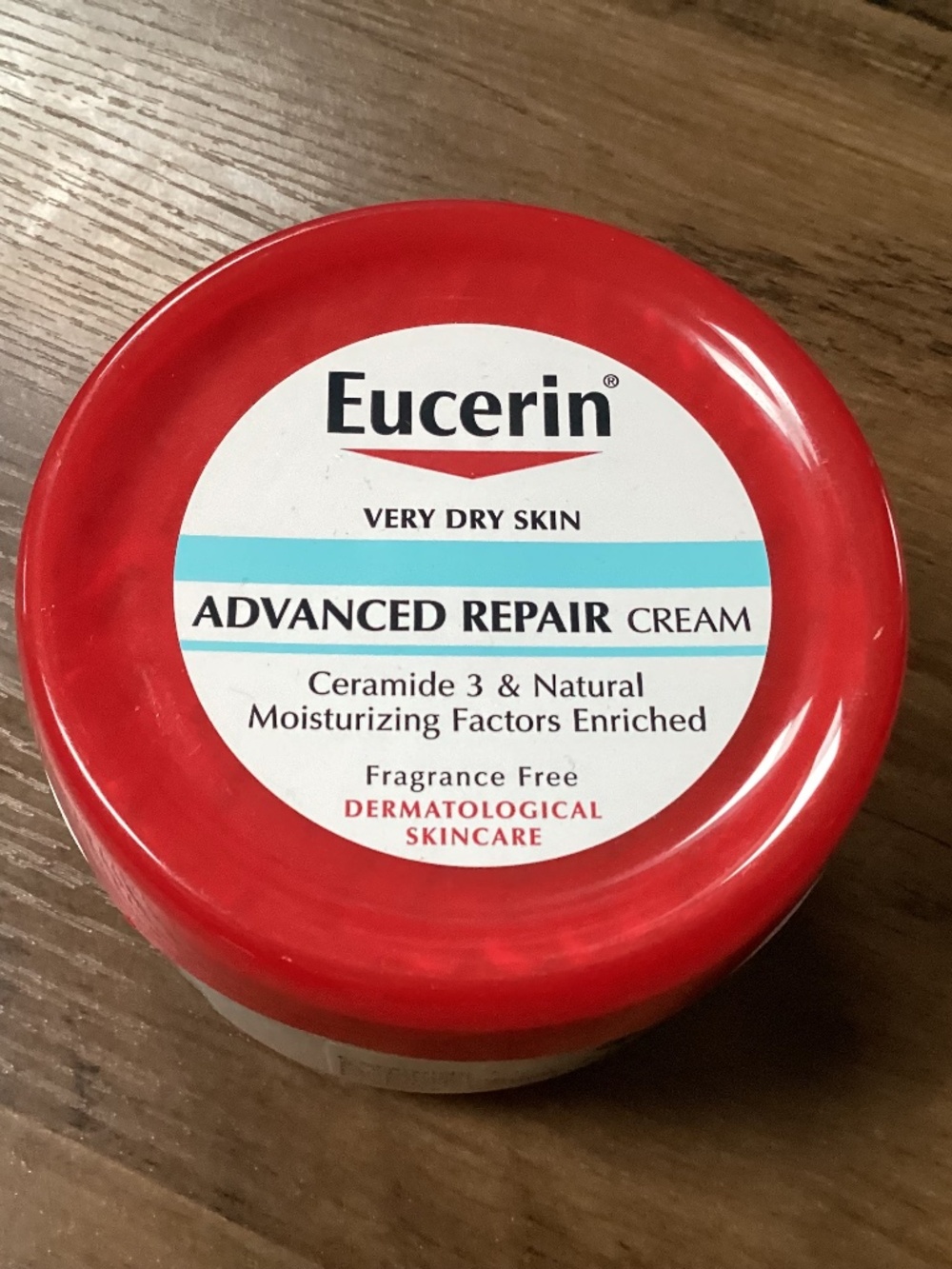 Eucerin Advanced Repair Cream New  12 oz